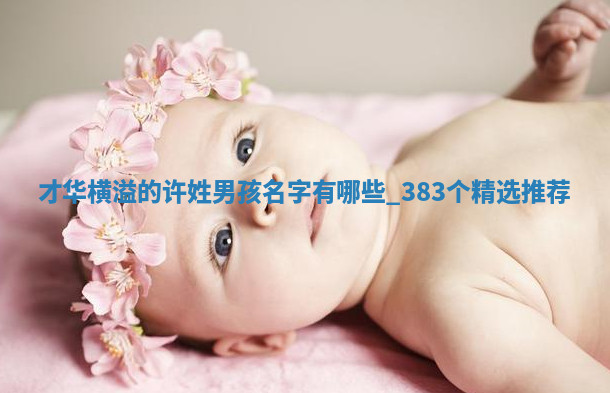 许姓才华横溢的男孩名字